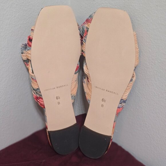 Loeffler Randall Daphne Knot Flat Sandals Size US Womens 6.5 B - Picture 8 of 8